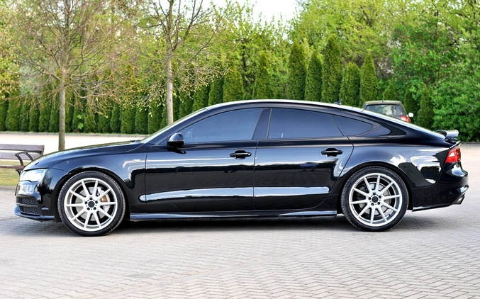 Audi A7 cena 85500 przebieg: 298590, rok produkcji 2012 z Płock małe 781